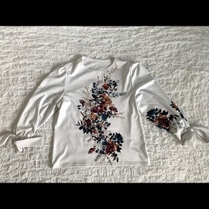 White top with Floral